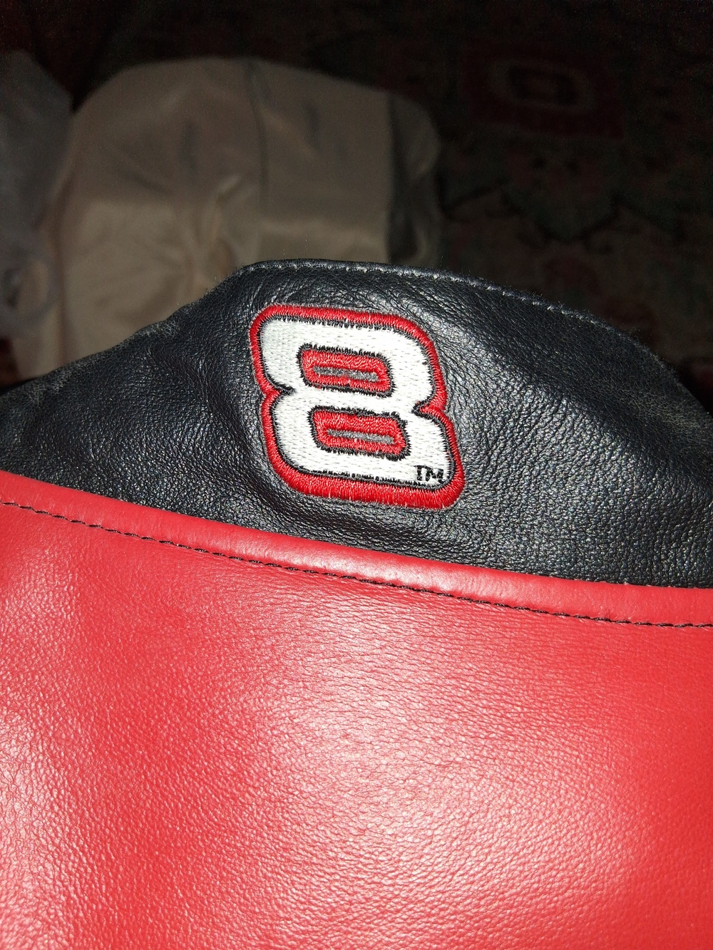 Black Budweiser Racing Bomber Jacket - Picture 5 of 6